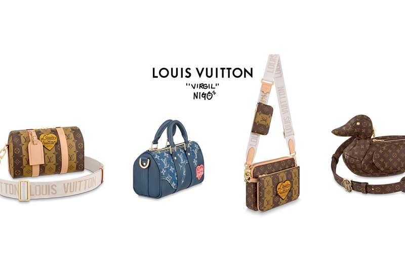 LV² nigo louis vuitton handbags first price keepall trio handbags when