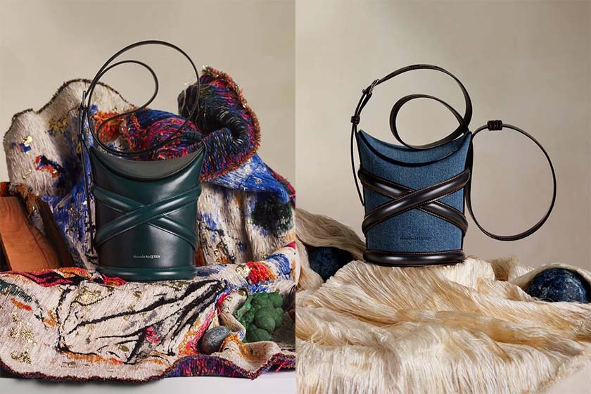 Alexander Mcqueen The Curve bag