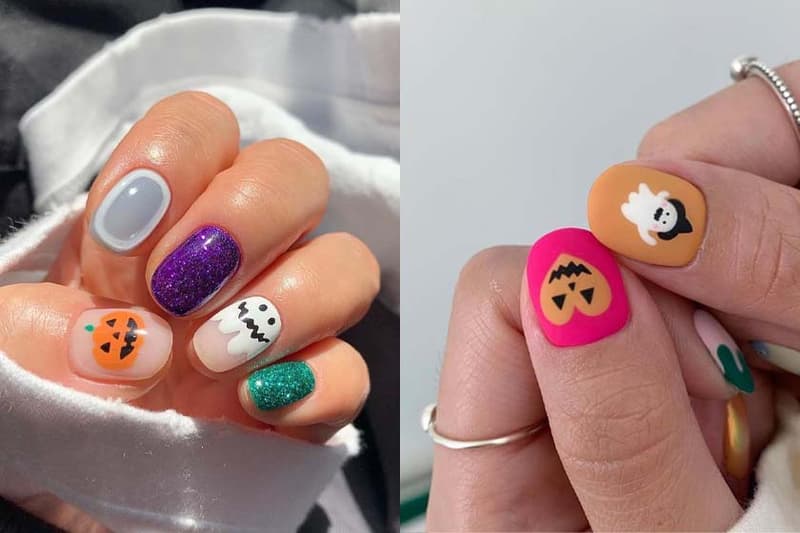 nail art halloween