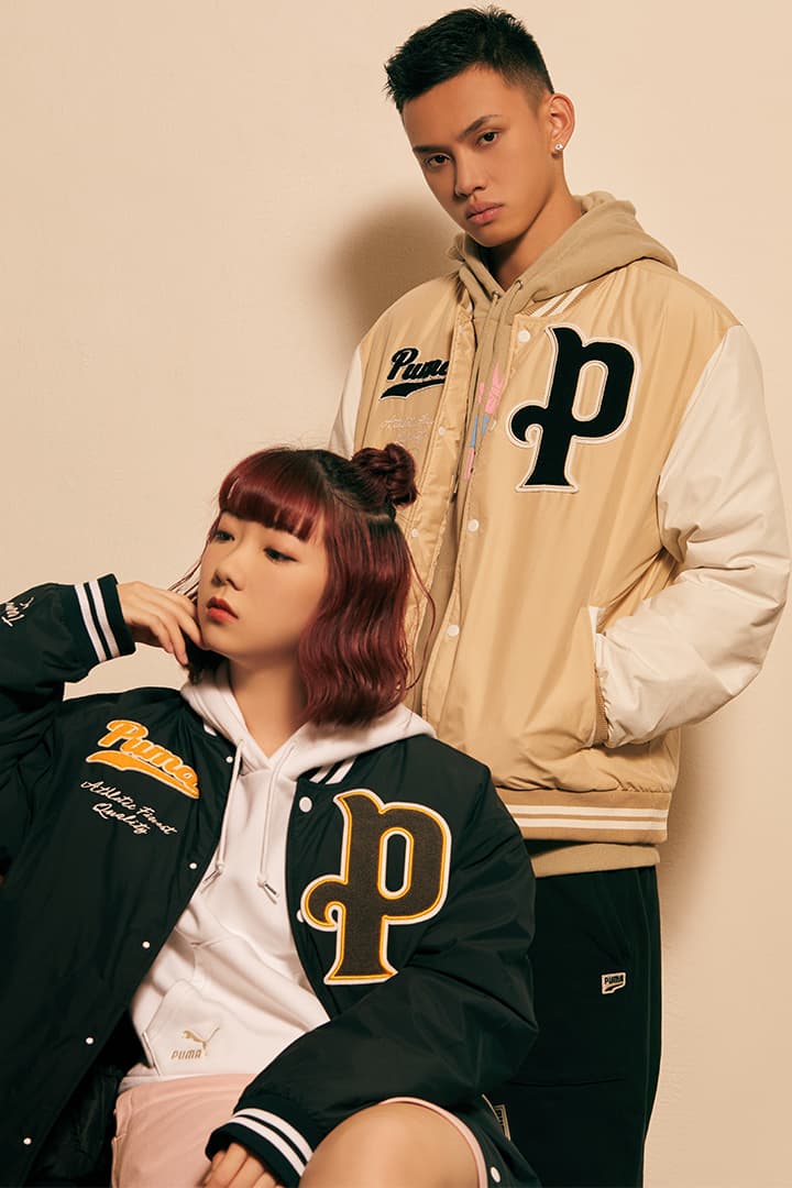 puma fw2021-sweater bomber jacket track pants sneakers
