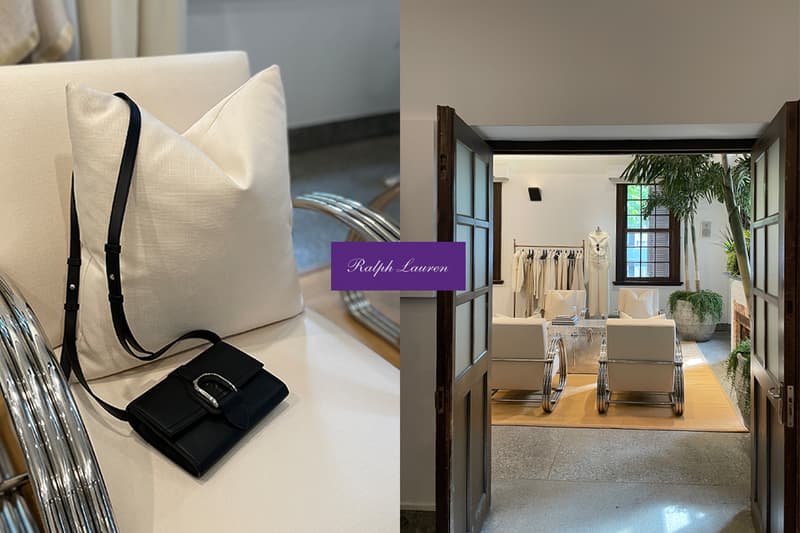 ralph lauren purple label taiwan pop up 2021 collection limited high tea