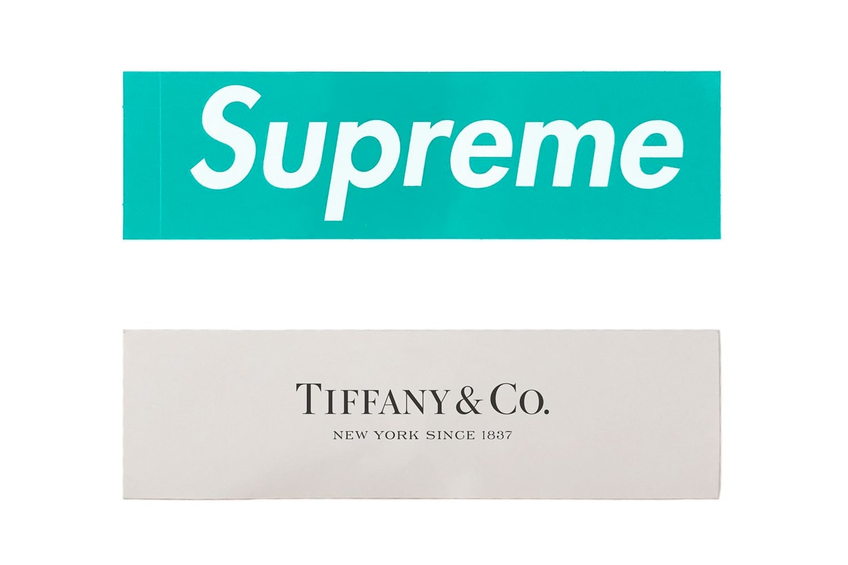 Supreme Tiffany＆Co. collabration items reveal necklace pearl sticker leak