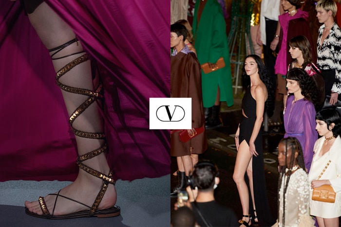 PFW:Valentino 離開伸展台,優雅步入夜幕裡的巴黎市場!