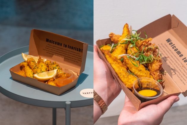 weekend chicken club ivorish toast pop up fried sandwich taichung limited when menu