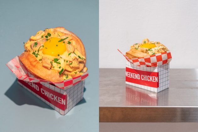 weekend chicken club ivorish toast pop up fried sandwich taichung limited when menu