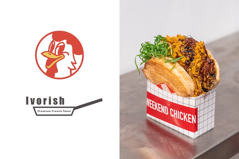 weekend chicken club ivorish toast pop up fried sandwich taichung limited when menu