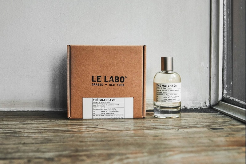 Le Labo Matcha 26 Eau de Parfum 2021 Japan fragrance