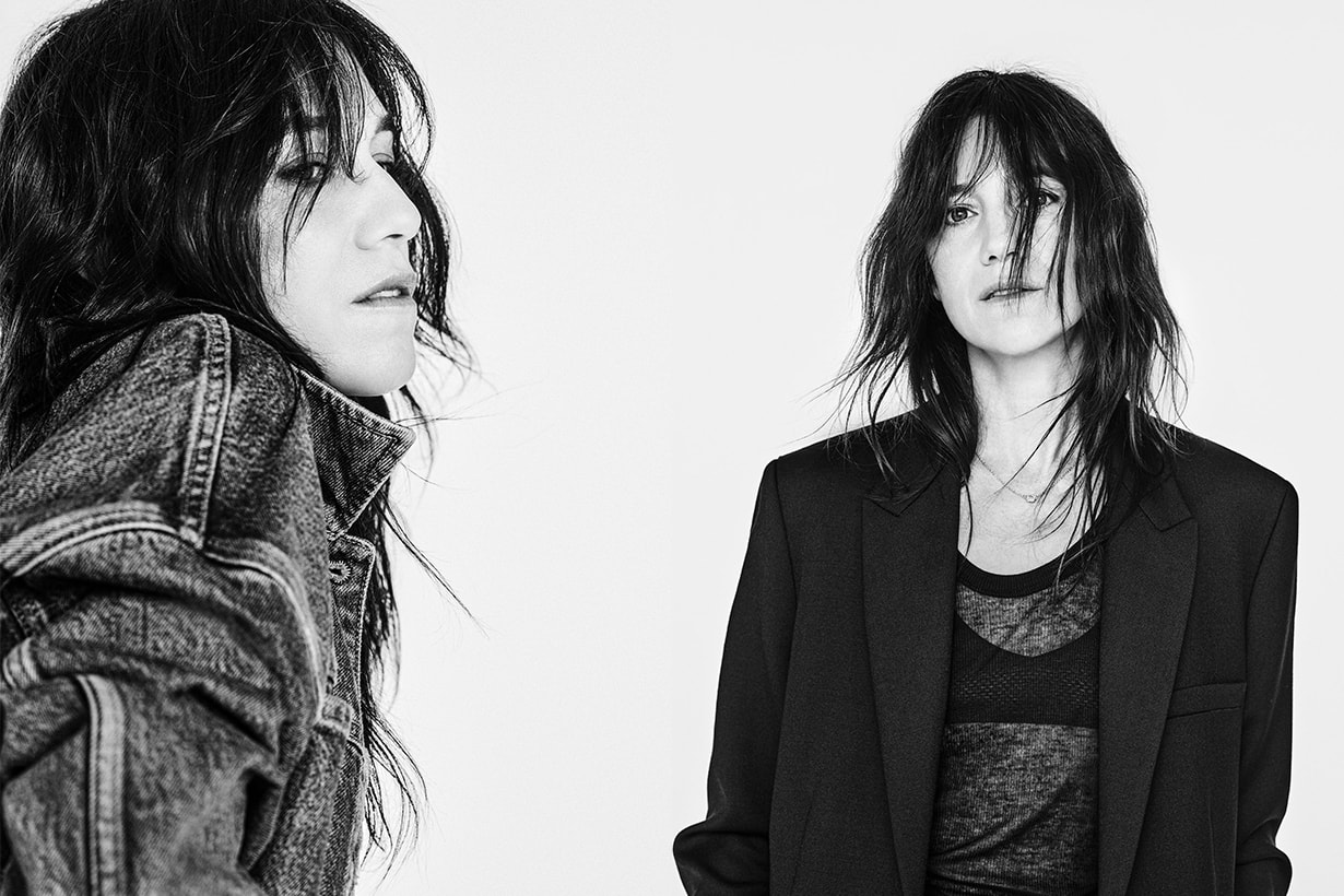 ZARA x Charlotte Gainsbourg Collaboration 2021 denim jeans collection