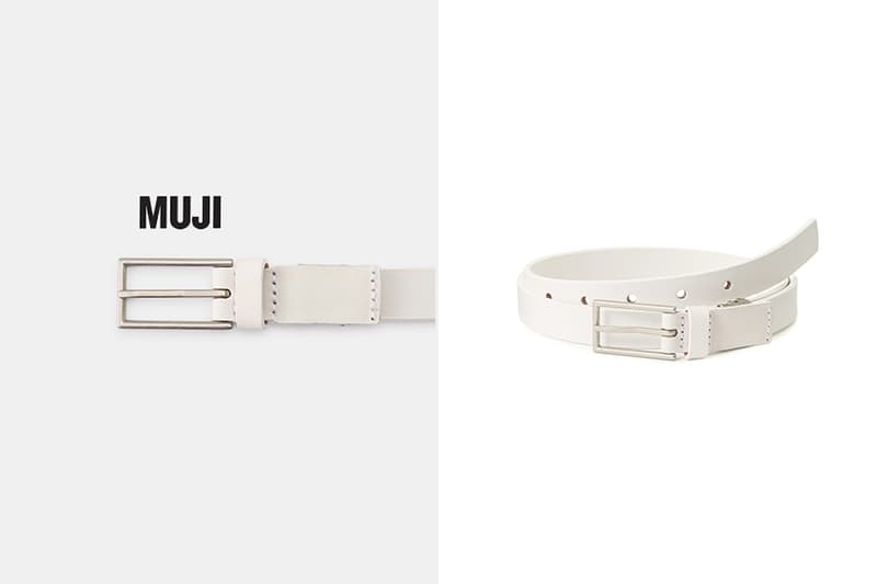 MUJI belt accessories 2021