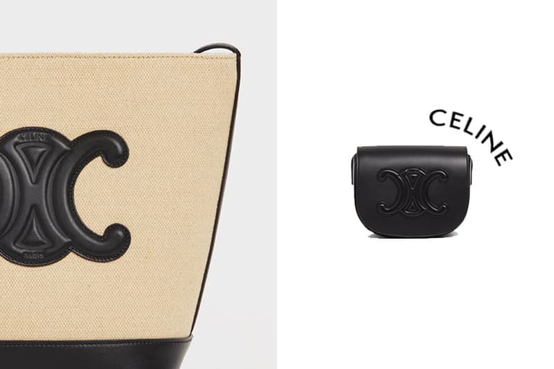 Celine Cure Triomphe Small Bucket Folco Handbags