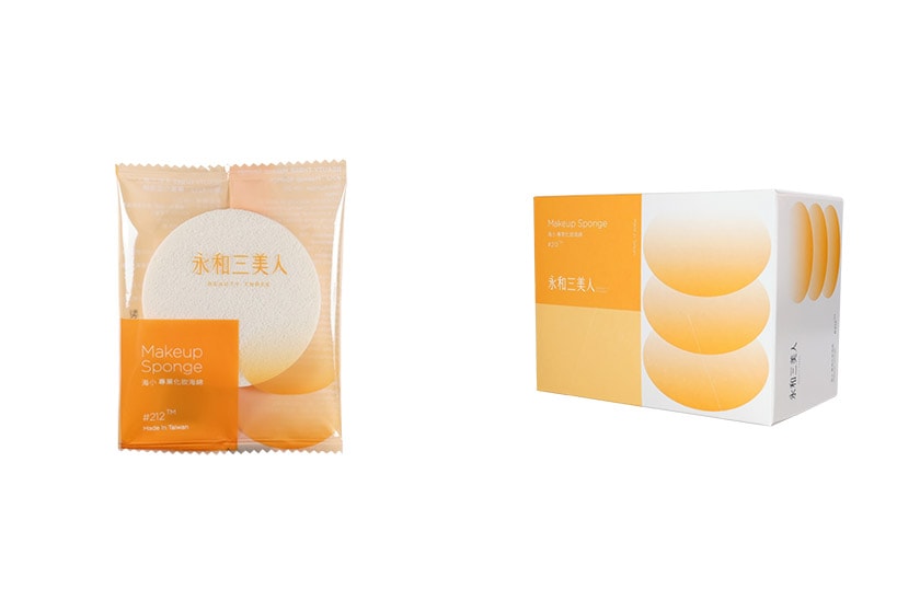 MIT BEAUTY THREE Makeup Sponge Taiwanese Brand