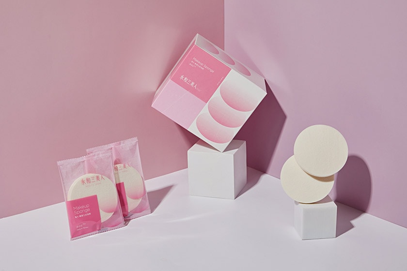 MIT BEAUTY THREE Makeup Sponge Taiwanese Brand