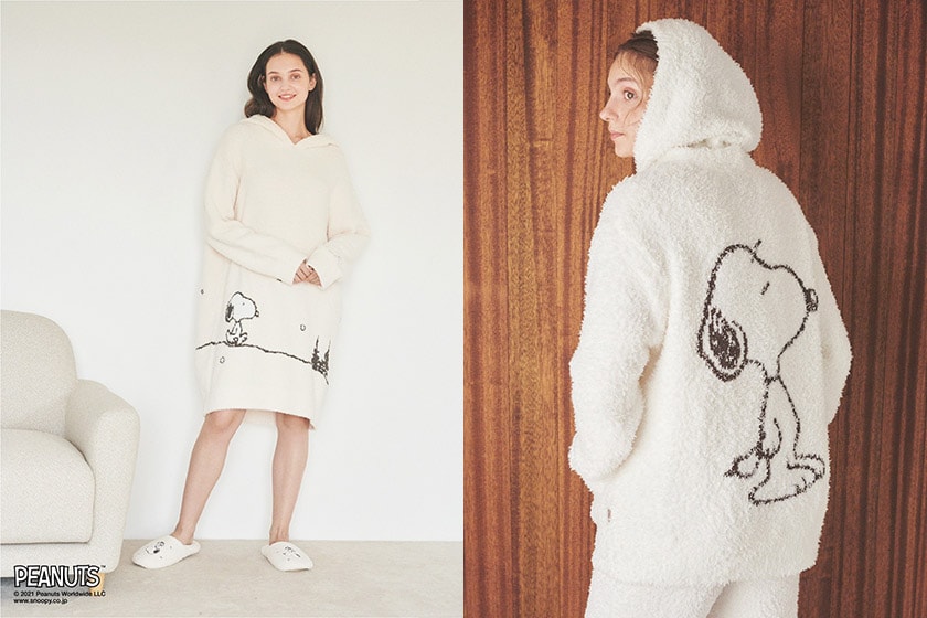 gelato pique x Snoopy homewear 2021 Winter Collaboration