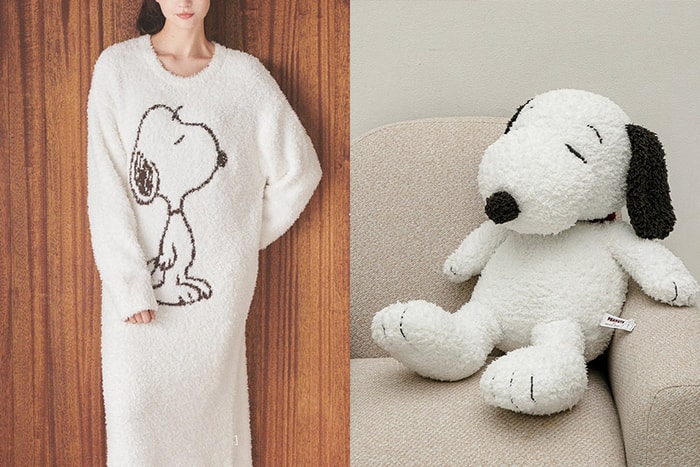 最適合冬日的居家服：gelato pique 再次聯名 Snoopy 推出軟萌的毛絨系列！