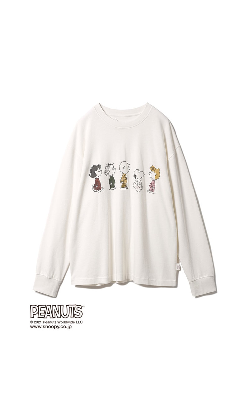 gelato pique x Snoopy homewear 2021 Winter Collaboration