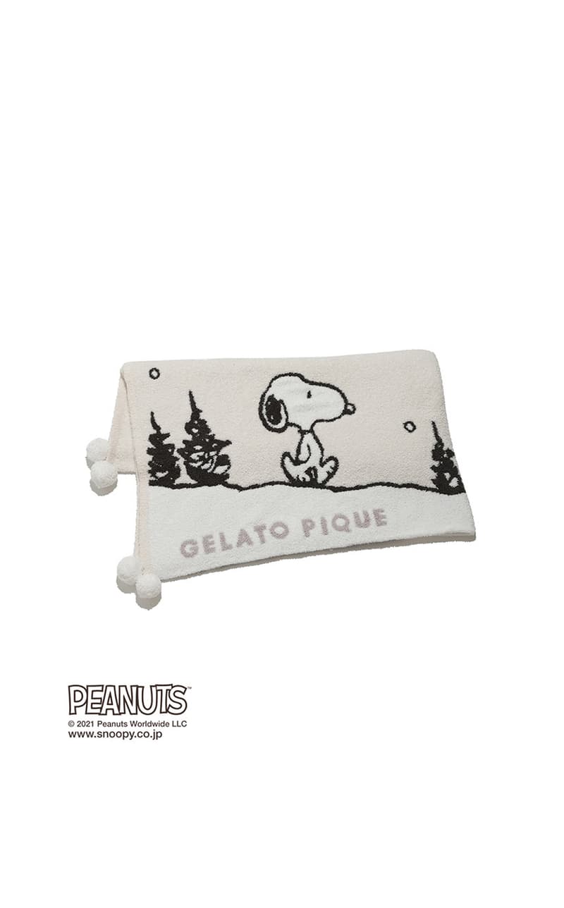 gelato pique x Snoopy homewear 2021 Winter Collaboration