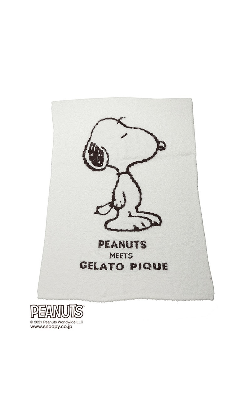 gelato pique x Snoopy homewear 2021 Winter Collaboration