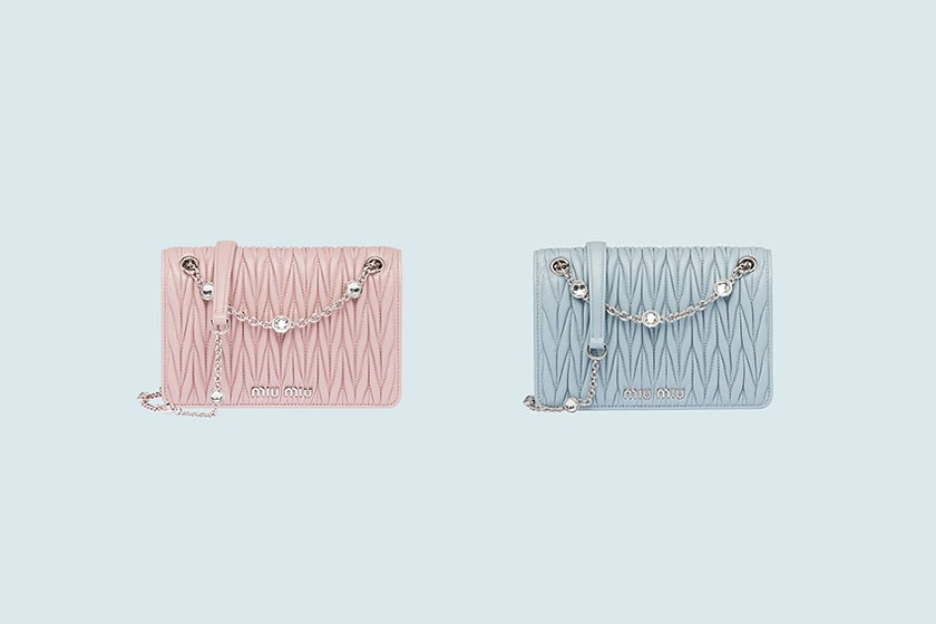 Miu Miu Matelasse Handbags