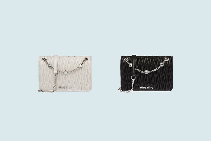 Miu Miu Matelasse Handbags