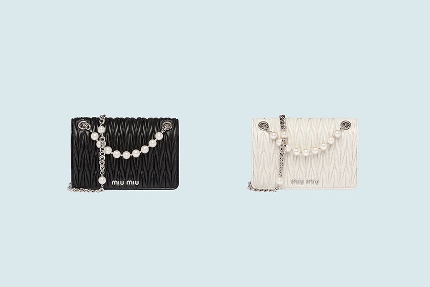 Miu Miu Matelasse Handbags