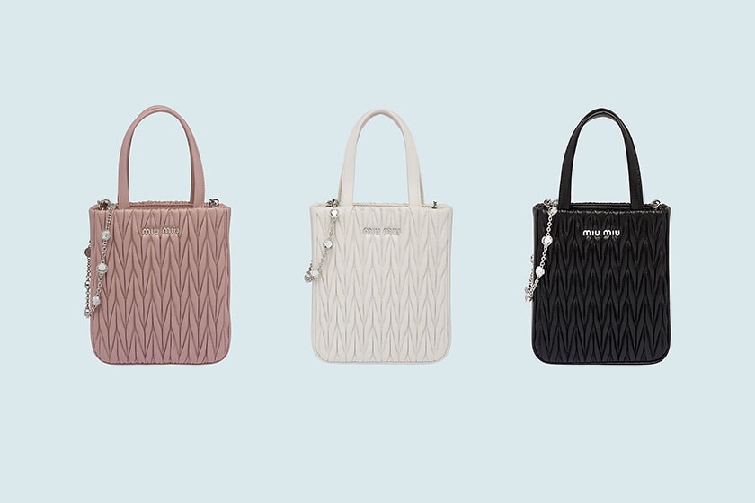 Miu Miu Matelasse Handbags