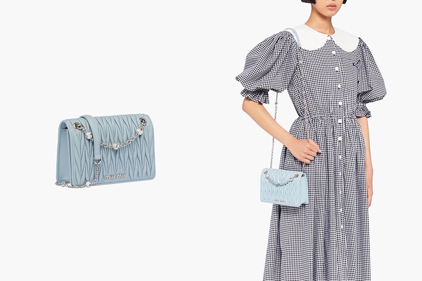 Miu Miu Matelasse Handbags