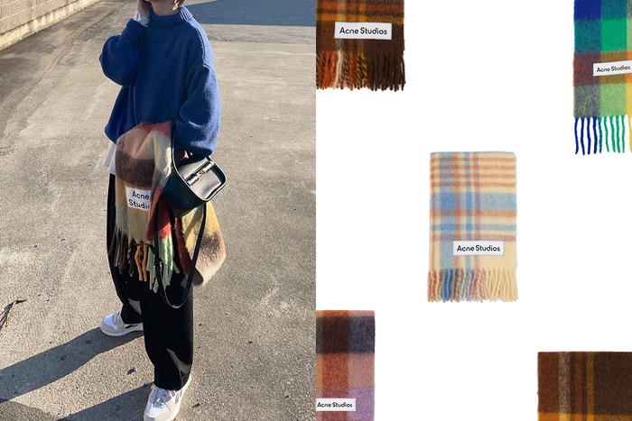 秋冬最值得投資的配件:就從溫暖時髦的 Acne Studios、Loewe 圍巾入手吧!