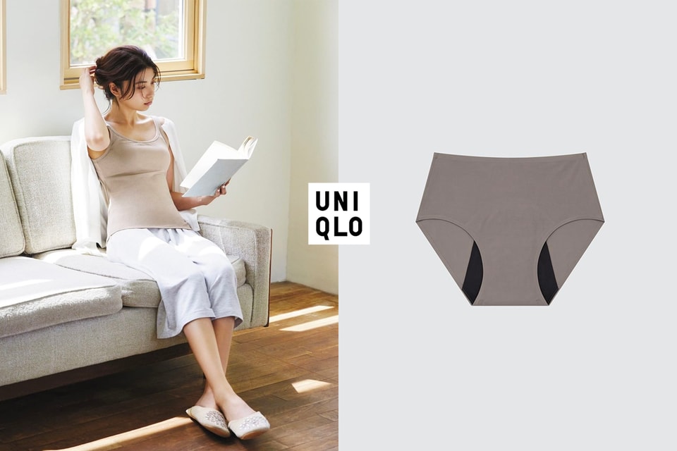 經期救星：日本UNIQLO 推出吸水內褲，AIRism 材質的透氣更加分！ - POPBEE