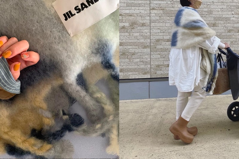 Jil Sander scarf 2021fw