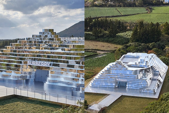 多壯觀的畫面! Burberry 首個座落濟州島上的鏡子藝術展覽