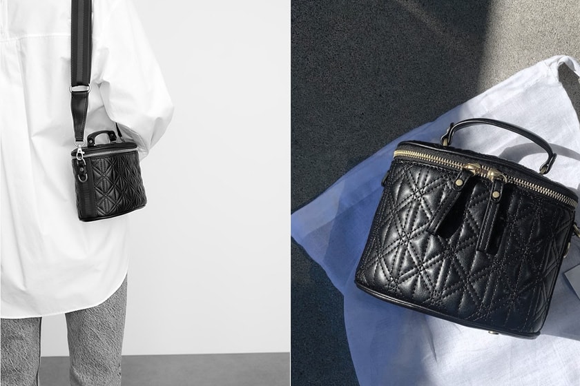 zara quilted crossbody bag handbags vanity case