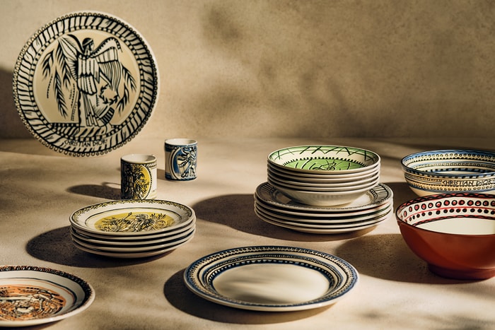 最時尚的桌上風景：Dior Maison 推出的盤子讓美食看起更美味！