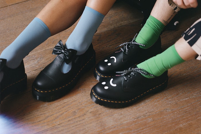 Dr. Martens 再傳來新一季聯名作品,這張趣怪笑臉是來自那個品牌?
