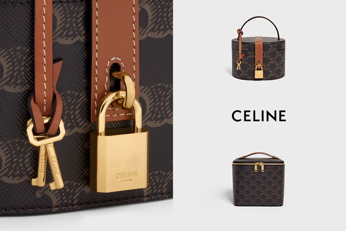 CELINE 難得推出化妝包，還是最經典的 Triomphe Canvas！