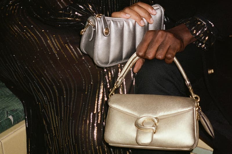 Coach celebrate the holidays early give a little love campaign 2021 handbags