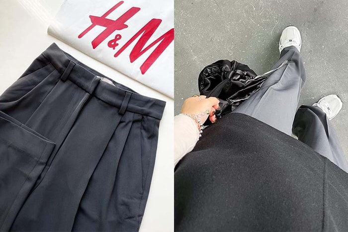 滿滿的高級感：H&M 這條被搶購的炭灰色西褲，俐落剪裁值得時尚女生擁有！