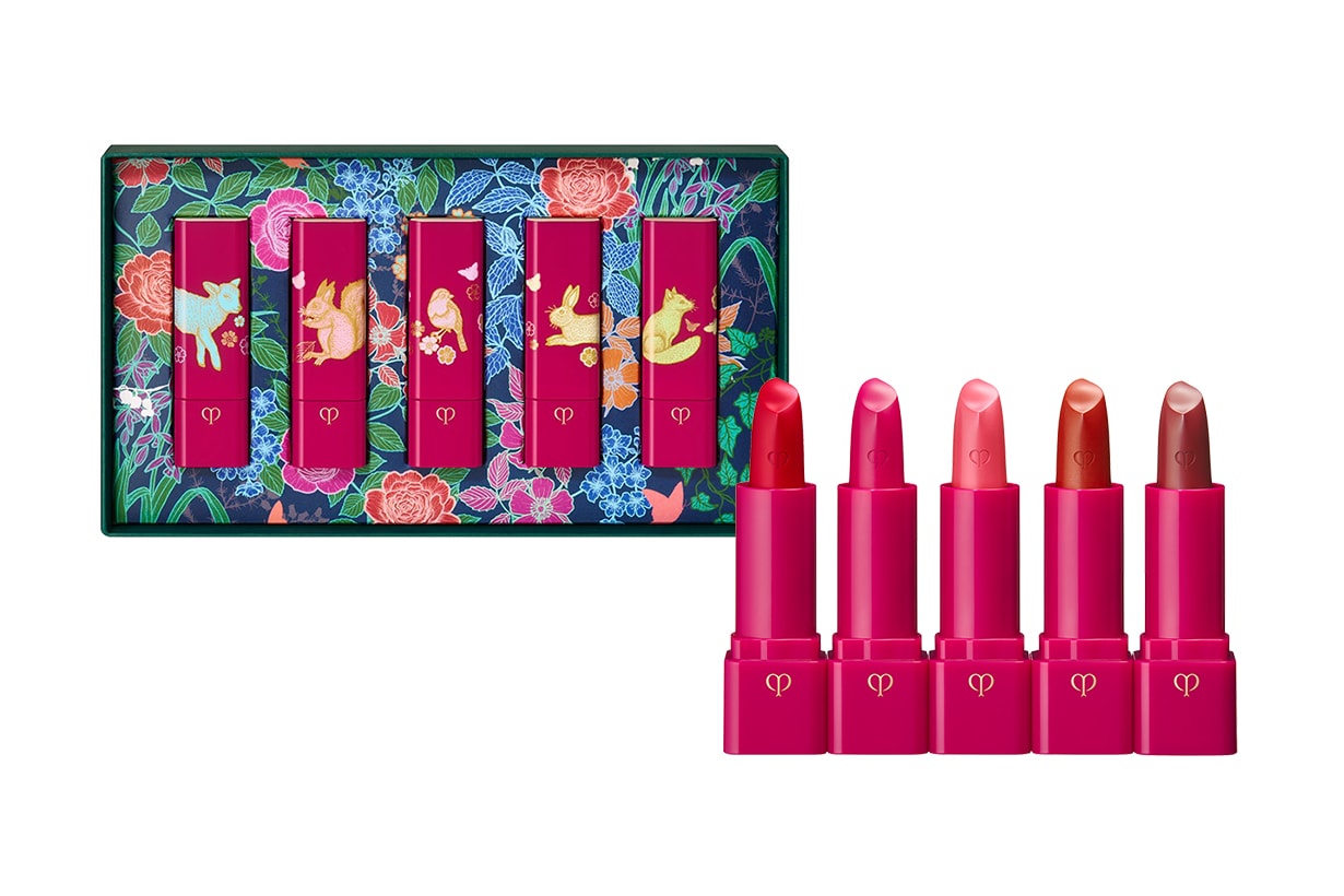 Clé de Peau Beauté chistmas 2021 collection Michaël Cailloux LIPSTICK MINI SET 迷你唇膏套裝