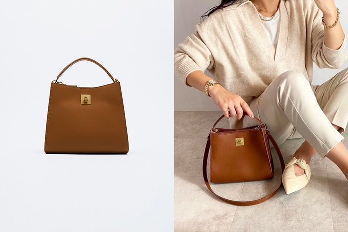 一見傾心:ZARA 也有經典輪廓手袋,2 個原因被稱讚太優秀!