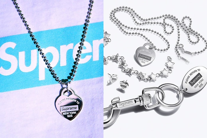 將會是今年最難搶的一次聯乘!Tiffany&Co. X Supreme® 即將開賣!