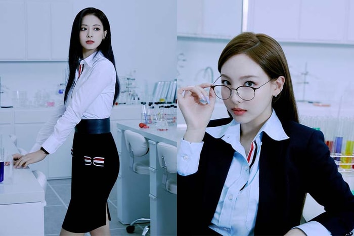 由 Thom Browne 承包:Twice 全新概念照成熱話,冷艷幹練造型值得上班族參考!