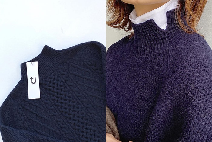 宣告即將售罄：Uniqlo +J 的這款麻花毛衣因高級的設計細節，被日本女生熱捧！