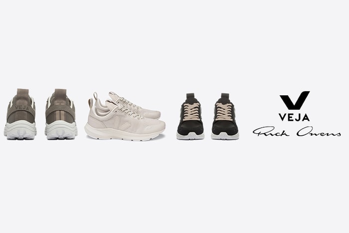 機能與環保兼備：Veja X Rick Owens 最新聯乘的厚底波鞋正式推出！