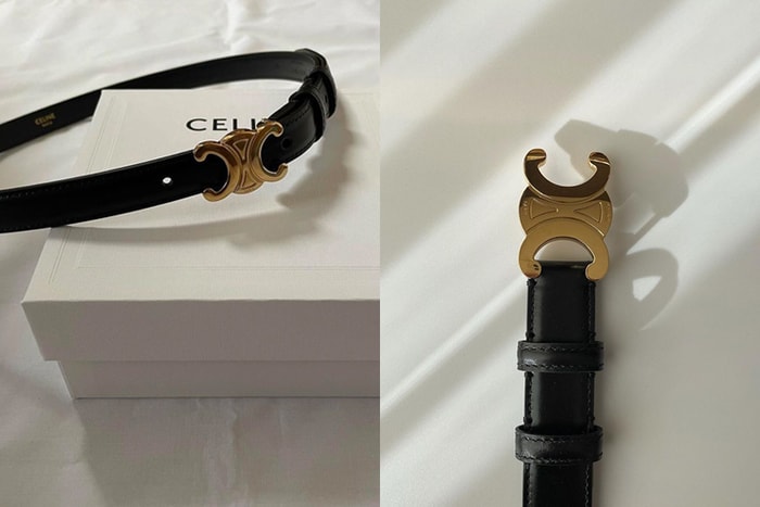 時髦女生這次不愛手袋,而是鎖定這條 CELINE Triomphe Belt!