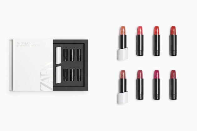 zara beauty full edit brushes lipstick matte satin demi