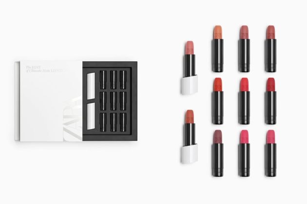 zara beauty full edit brushes lipstick matte satin demi