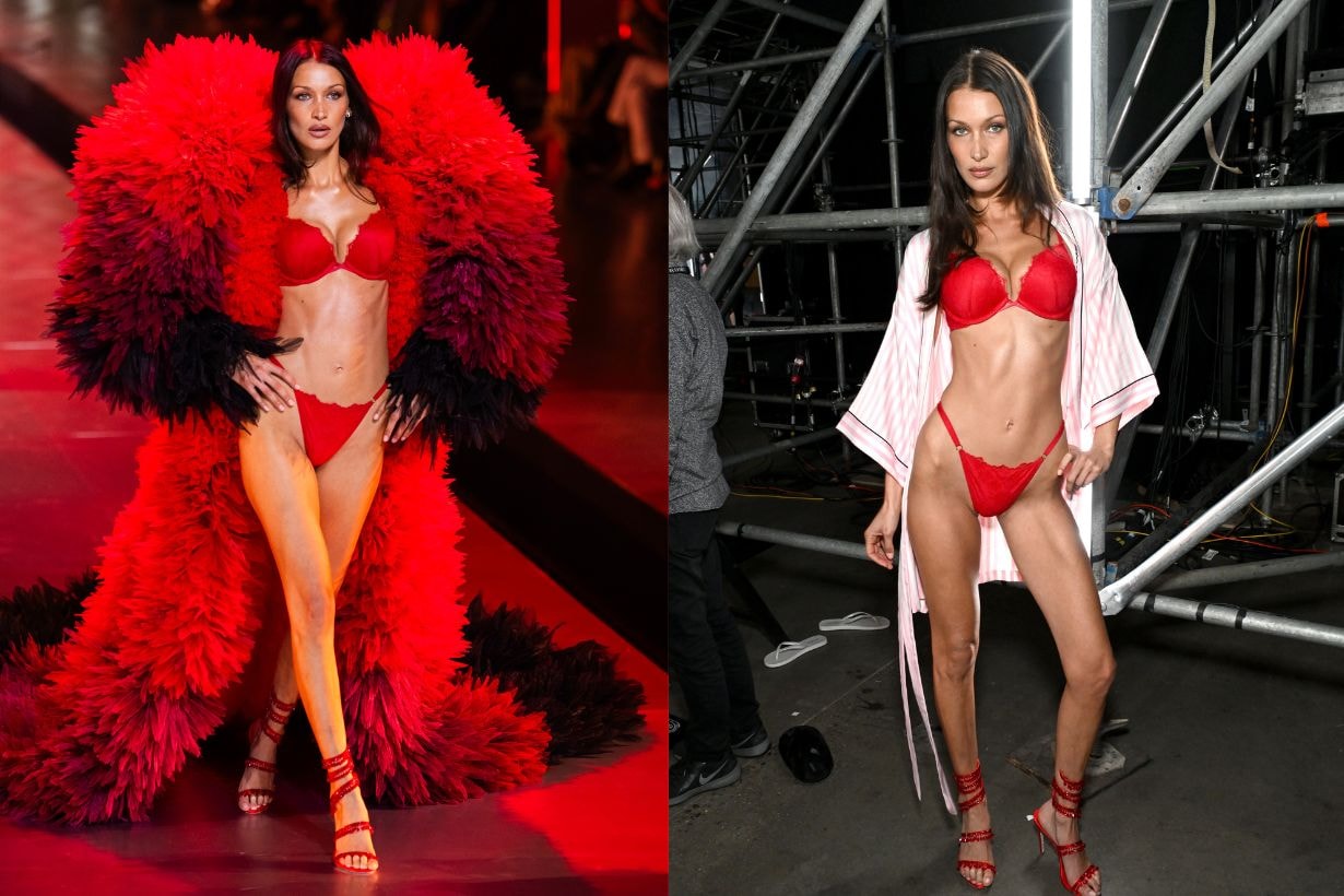 Bella hadid rejoins victorias secret vs collective rebranding