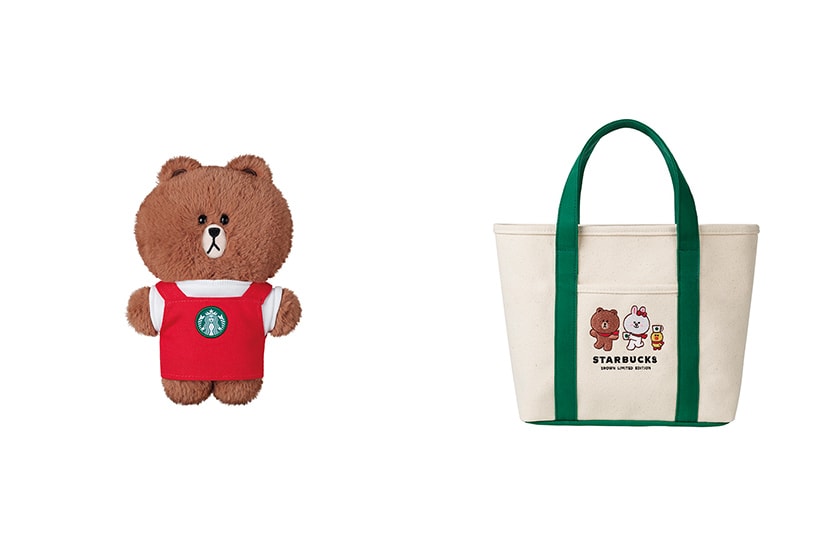 Starbucks x Line Friends 2021 Christmas Collaboration Brown Cony