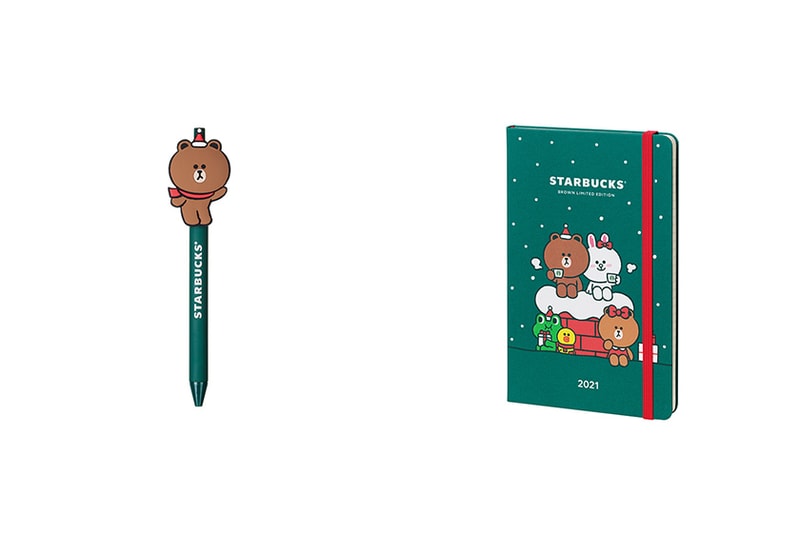 Starbucks x Line Friends 2021 Christmas Collaboration Brown Cony