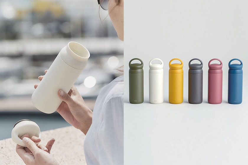 Pinkoi thermos bottle MOMOCONCEPT KINTO Wasser MOSH Camel Injoy
