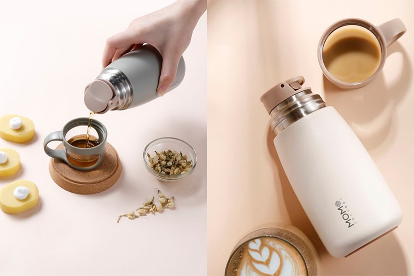 Pinkoi thermos bottle MOMOCONCEPT KINTO Wasser MOSH Camel Injoy